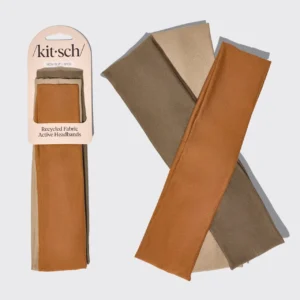 Lot de 3 bandeaux actifs en tissu recyclé - Sedona